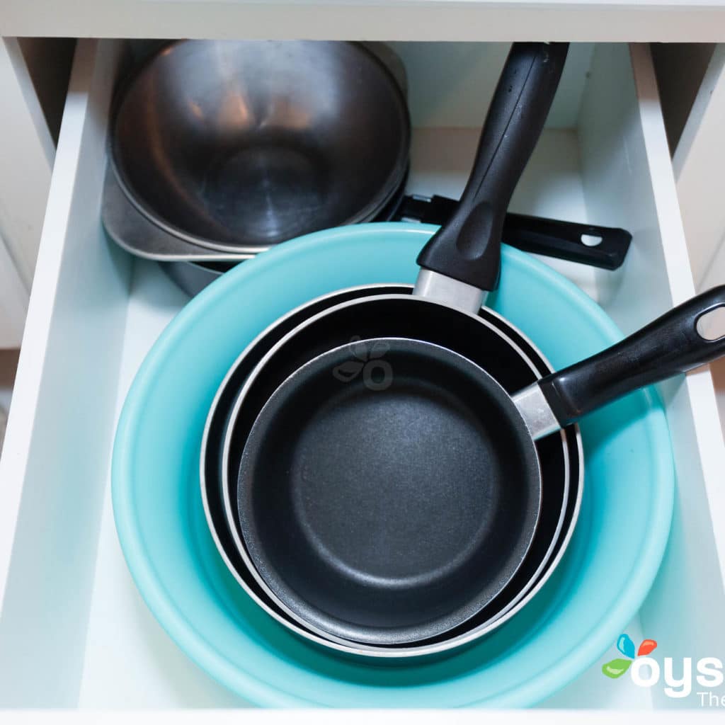 Hideaway Hotel - kitchen pots and pans