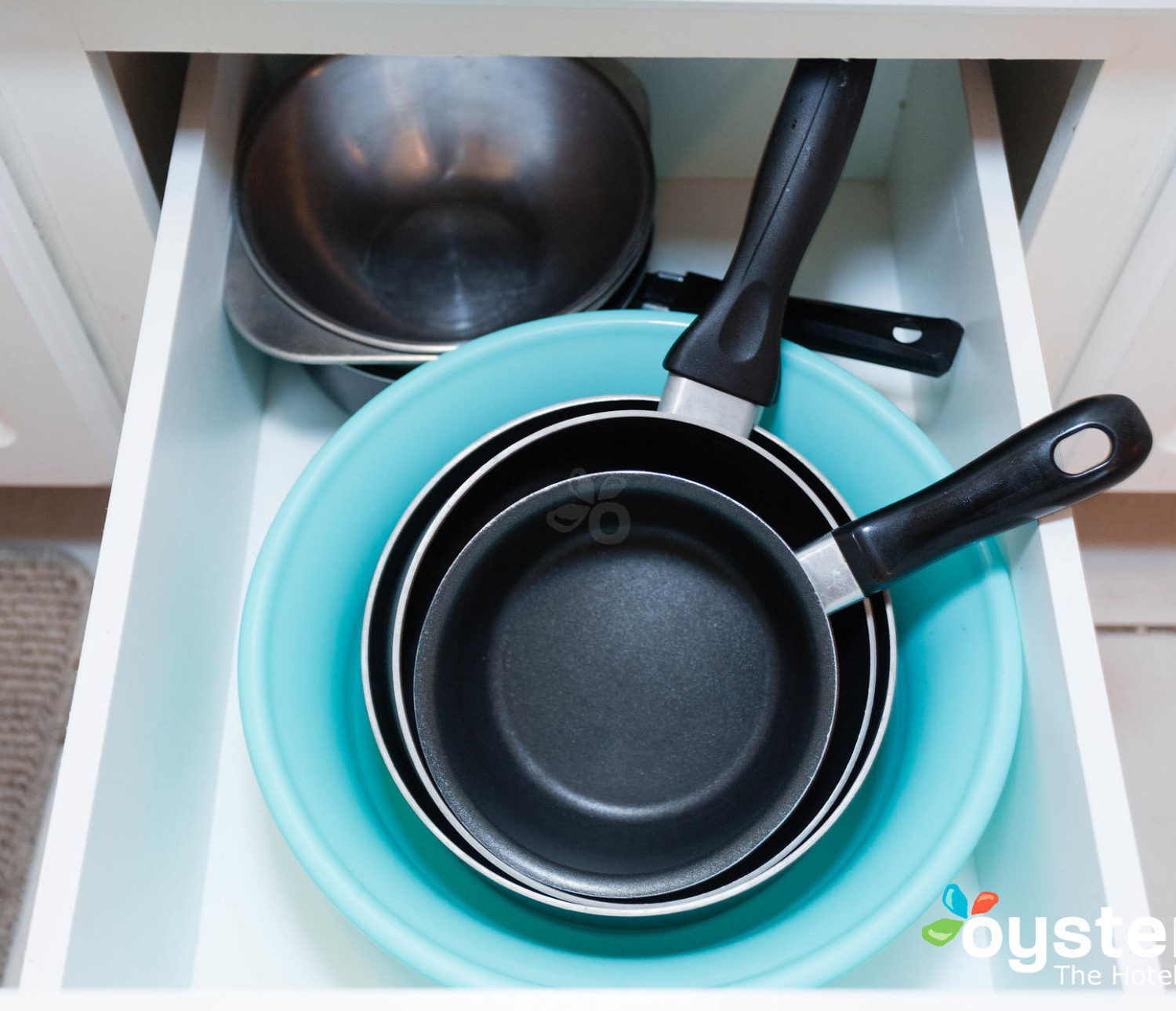 Hideaway Hotel - kitchen pots and pans